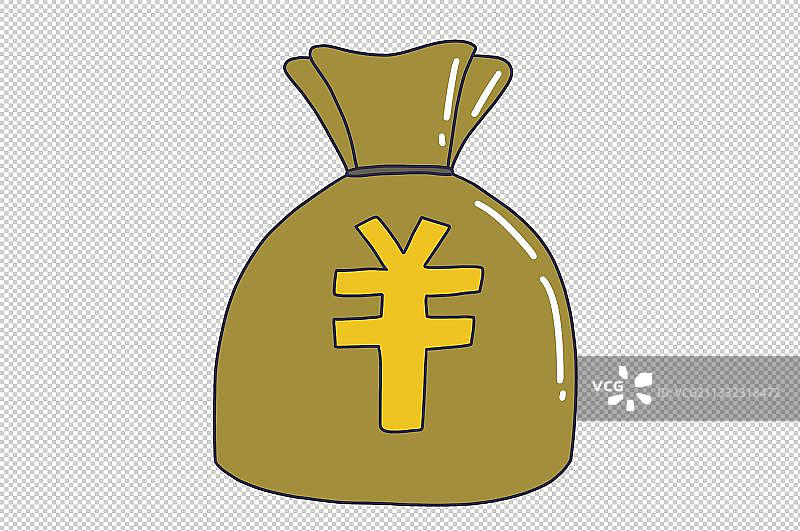 元素：钱袋图片素材