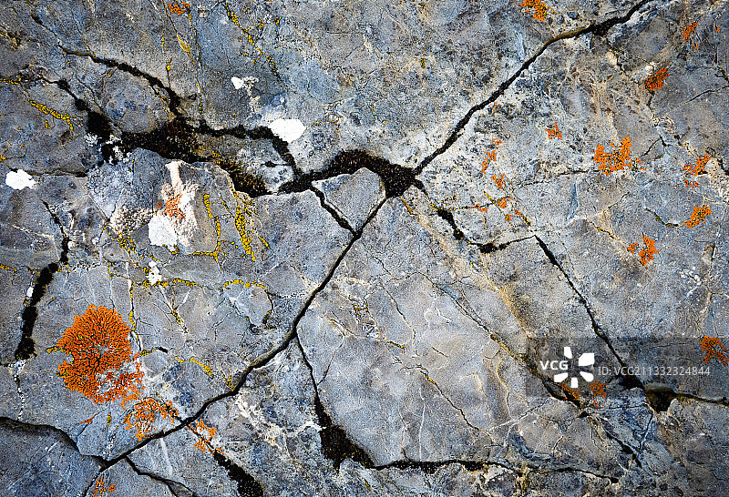 全框拍摄风化的墙壁图片素材