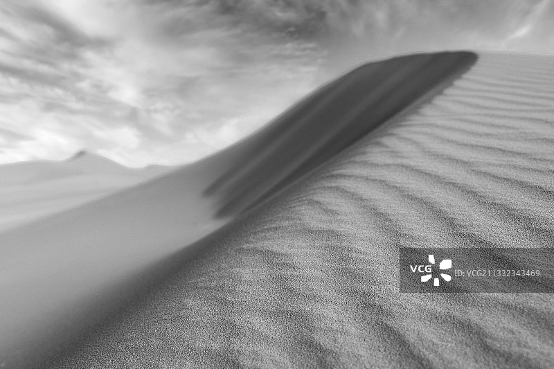 利雅得沙漠风光，沙特阿拉伯图片素材