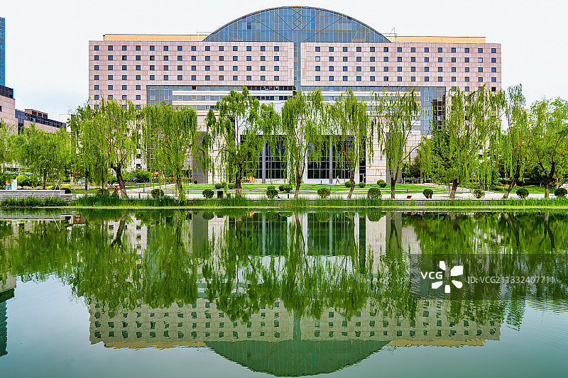 亮马河国际风情水岸图片素材