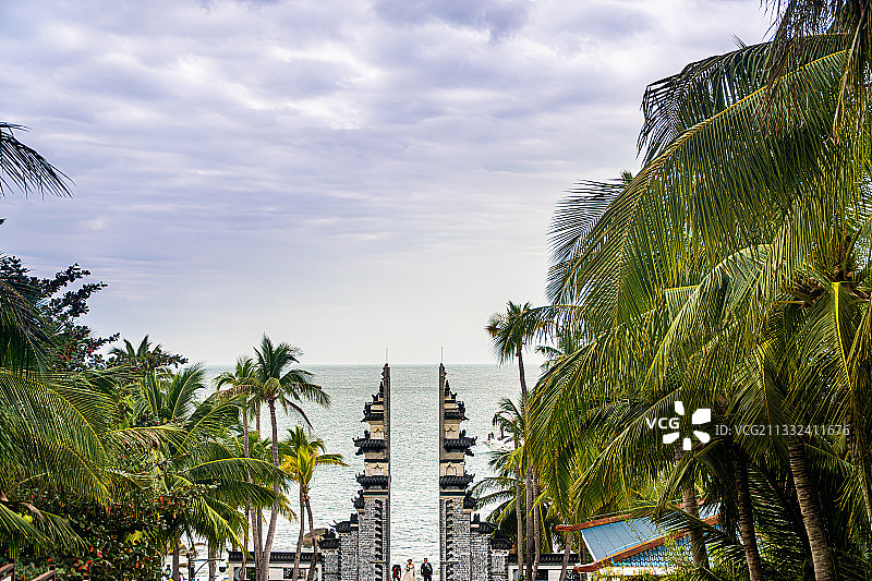 海南三亚自然风景图片素材