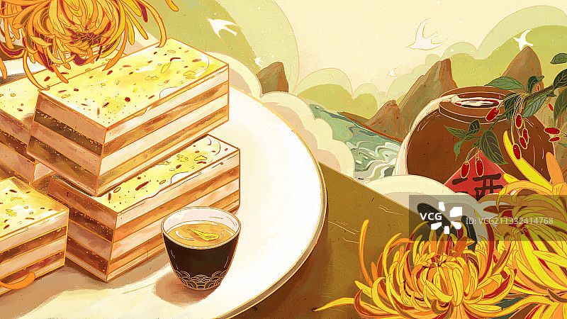 重阳节图片素材