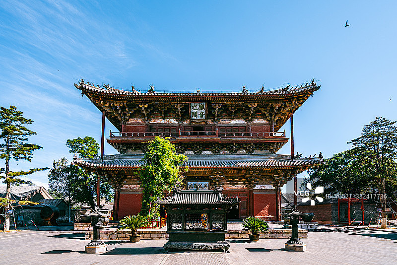 蓟县独乐寺图片素材