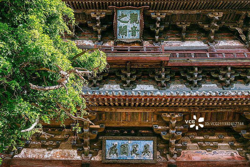 蓟县独乐寺图片素材