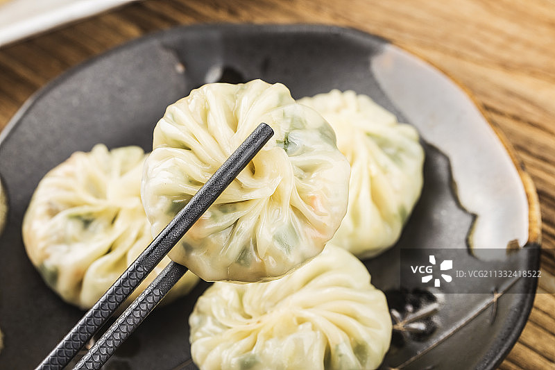 小煎包子图片素材