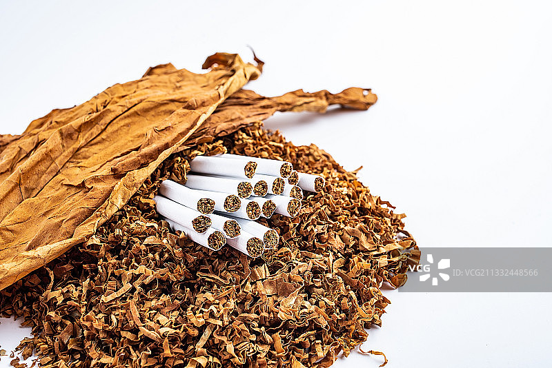 烟叶和卷烟图片素材
