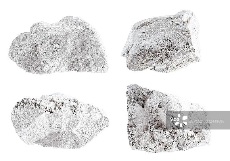 白背景上的生石灰图片素材