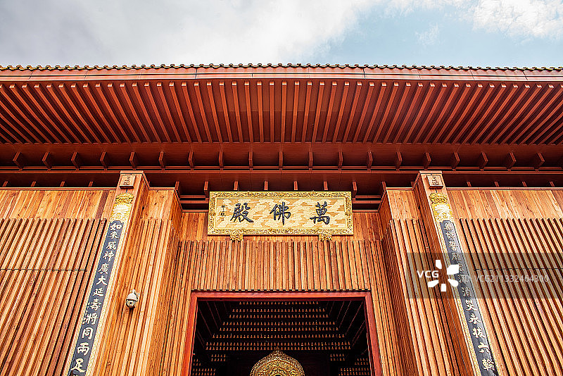 深圳弘法寺万佛殿图片素材