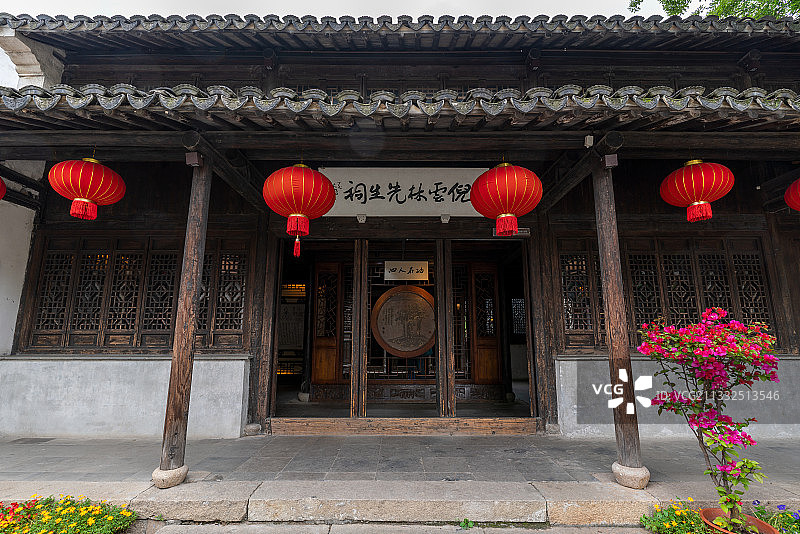 倪云林先生祠 无锡图片素材