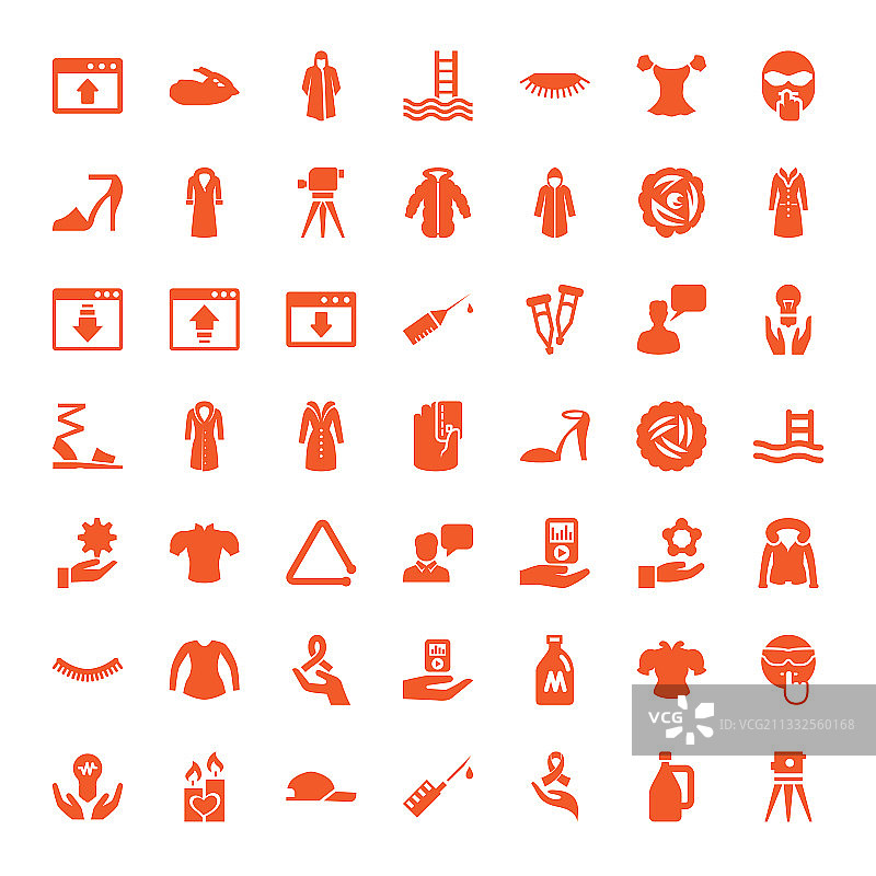 手绘图标图片素材