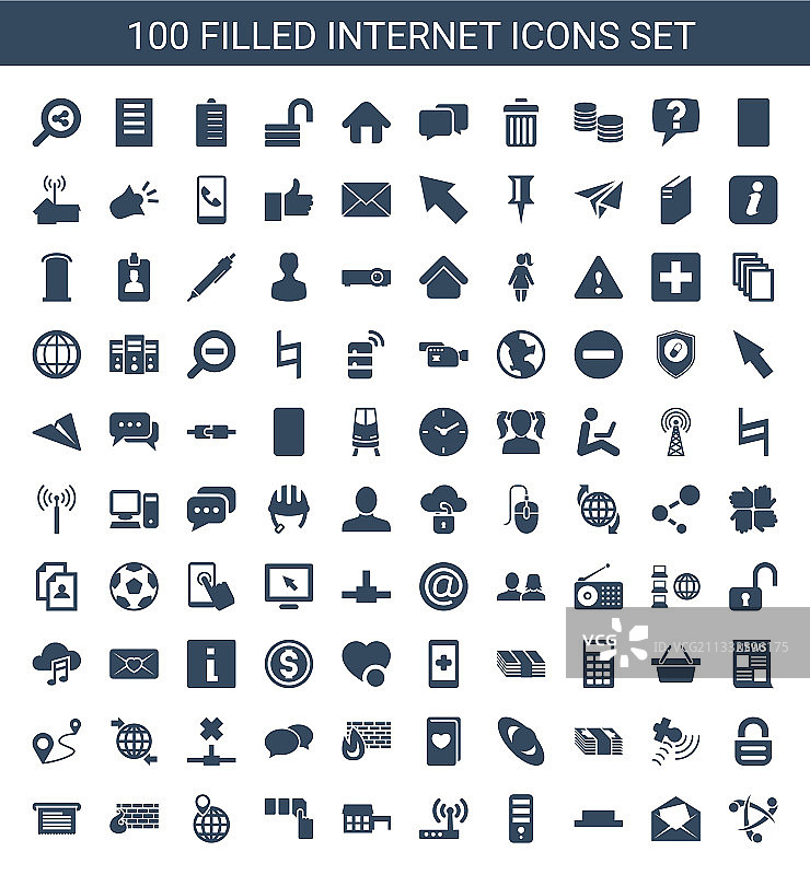 互联网图标图片素材