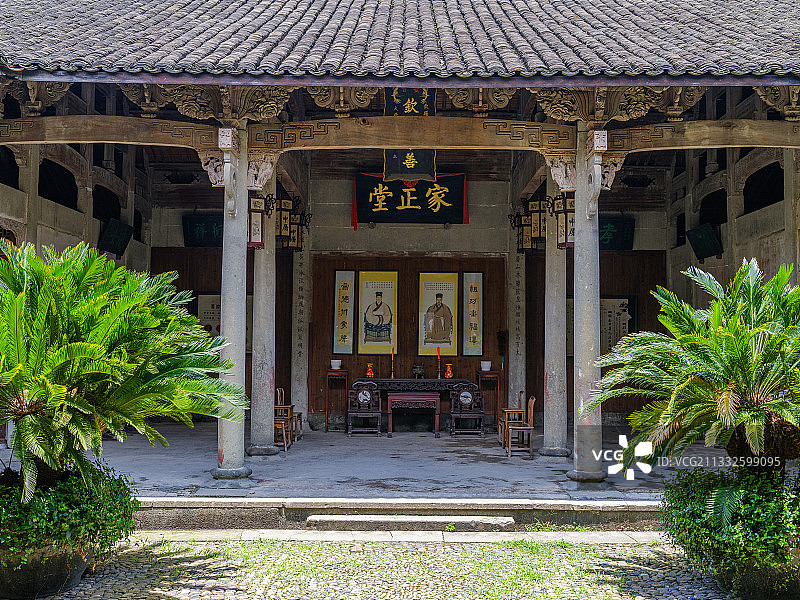 杭州·桐庐县·荻浦村图片素材