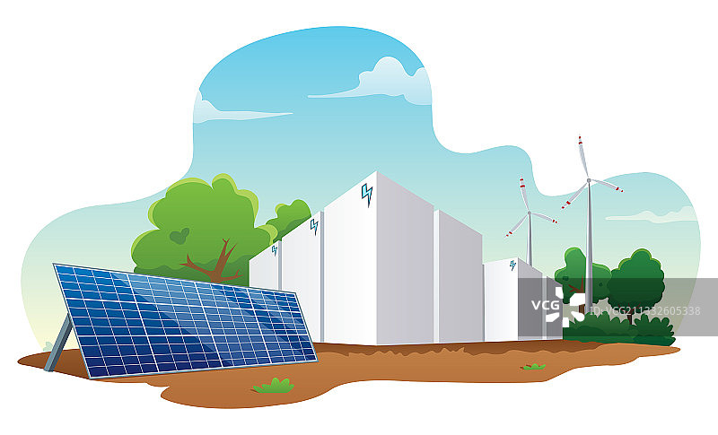 储能系统图片素材