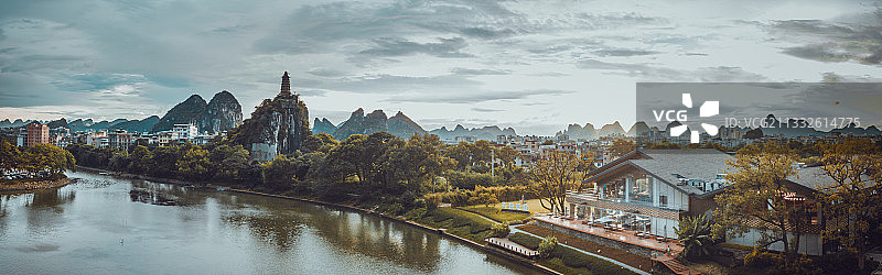 桂林塔山图片素材