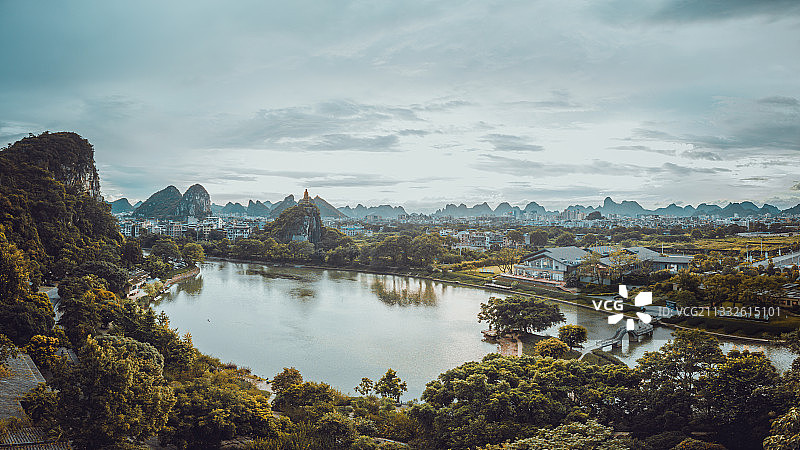 桂林塔山图片素材
