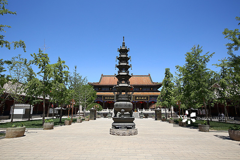 天津峰山药王古寺图片素材