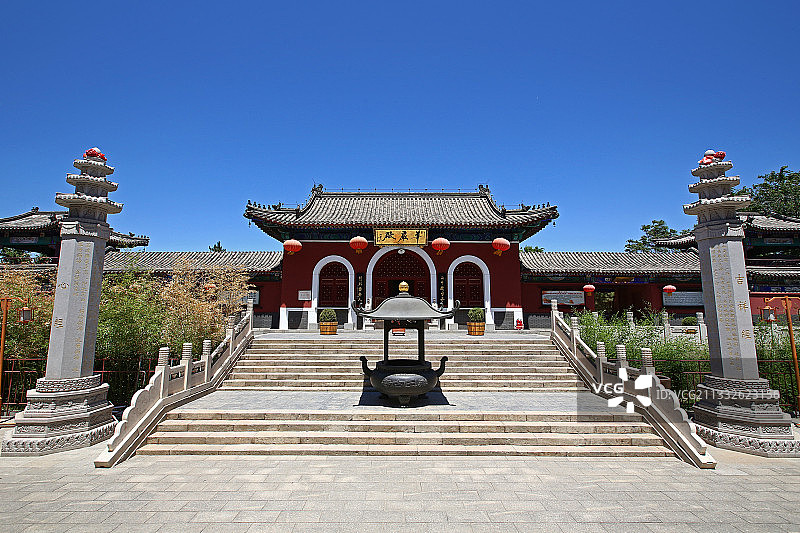 天津峰山药王古寺图片素材