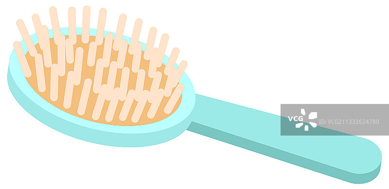 多毛鬃的发刷图片素材