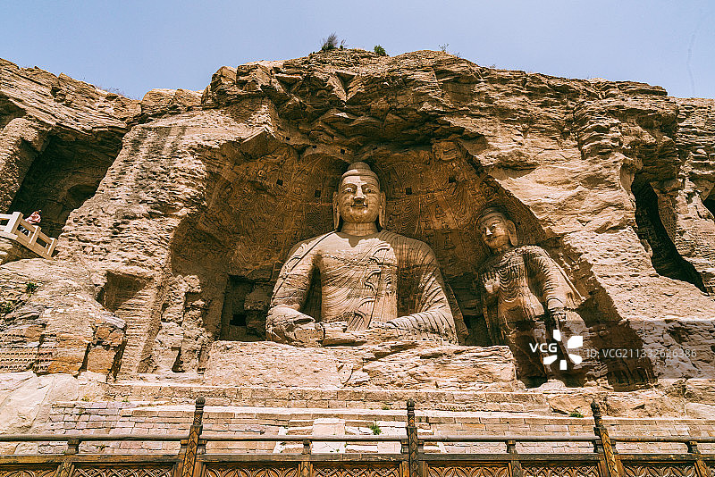 云冈石窟图片素材