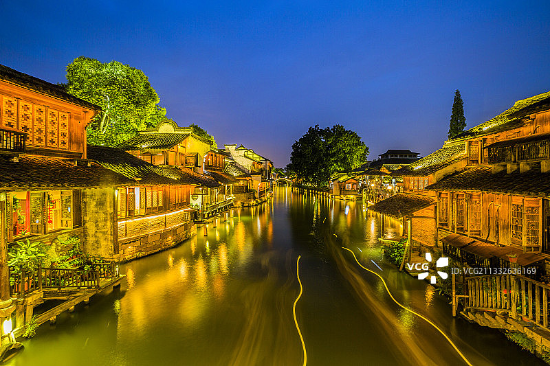 乌镇西塘图片素材