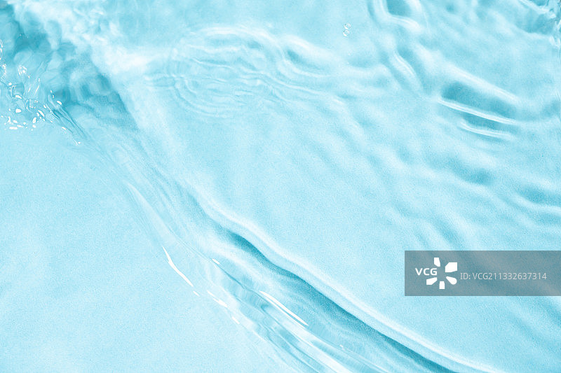 蓝色水波纹图片素材