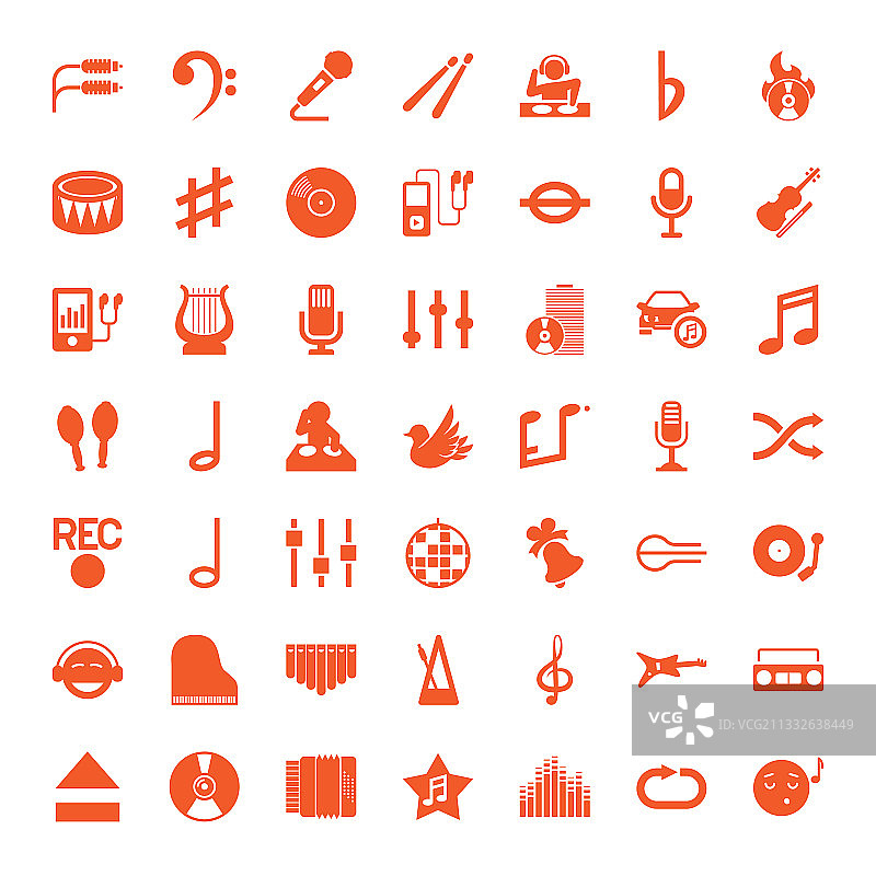 音乐图标图片素材