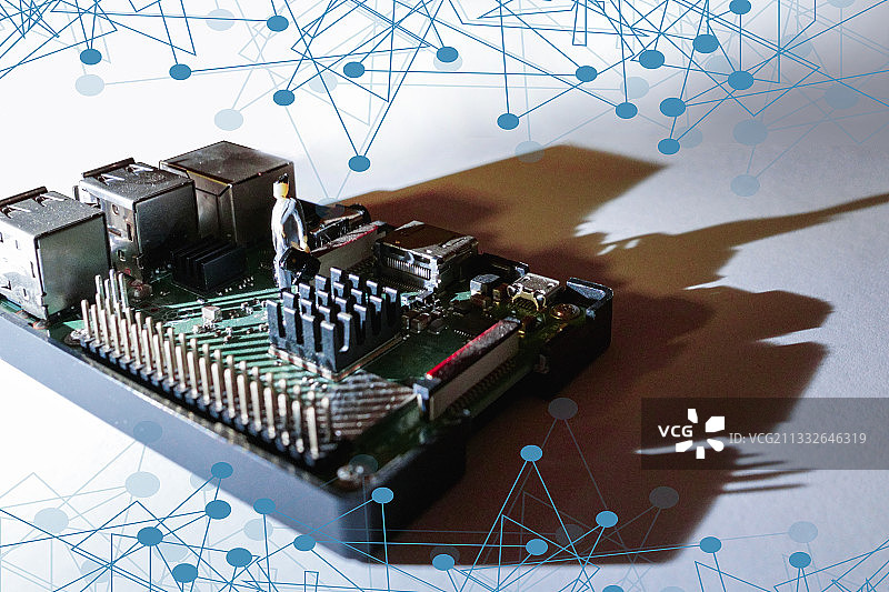 科技，计算机，程序员，人工智能图片素材