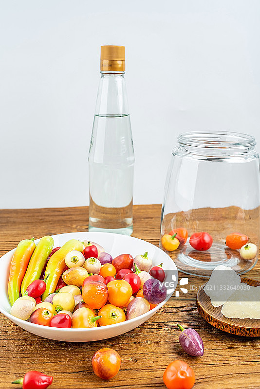 制作五色小辣椒泡椒图片素材