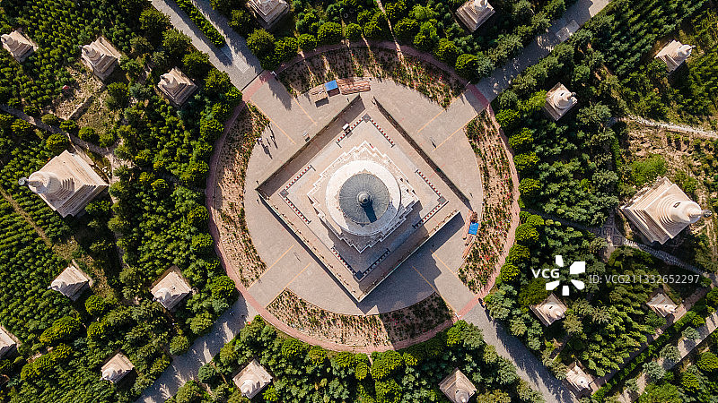 白塔寺图片素材