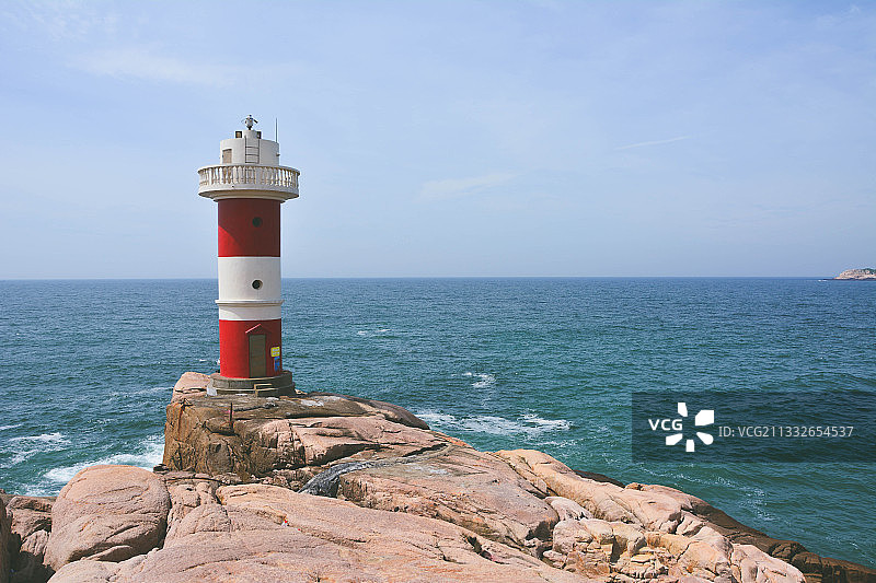 东极岛灯塔图片素材