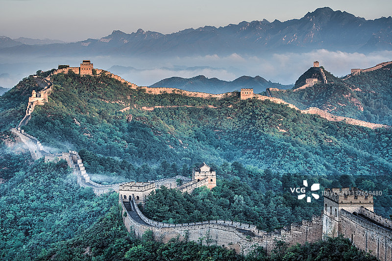 金山岭司马台图片素材