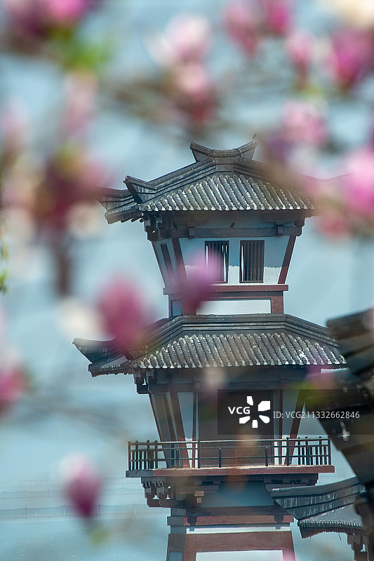 三国城三江口太湖水上乐园 无锡 三国城图片素材