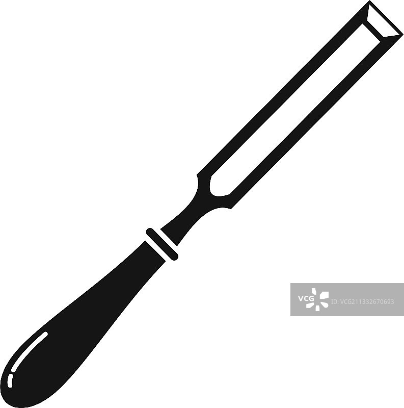 凿子图标简约风格图片素材