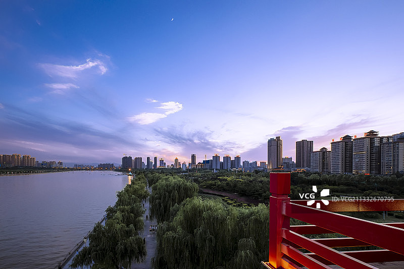 渭滨公园 咸阳图片素材