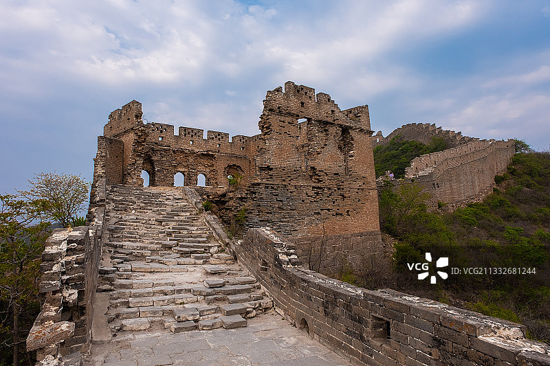 沧桑-金山领长城图片素材
