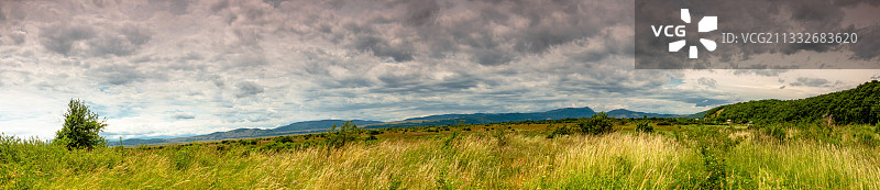 全景景观对天空图片素材