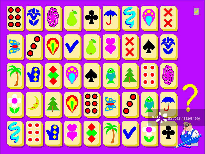 消除所有成对砖块图片素材