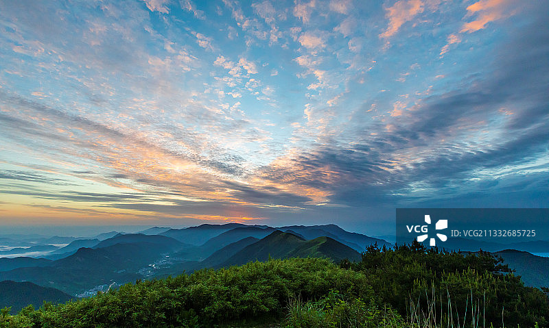 太子尖日出图片素材