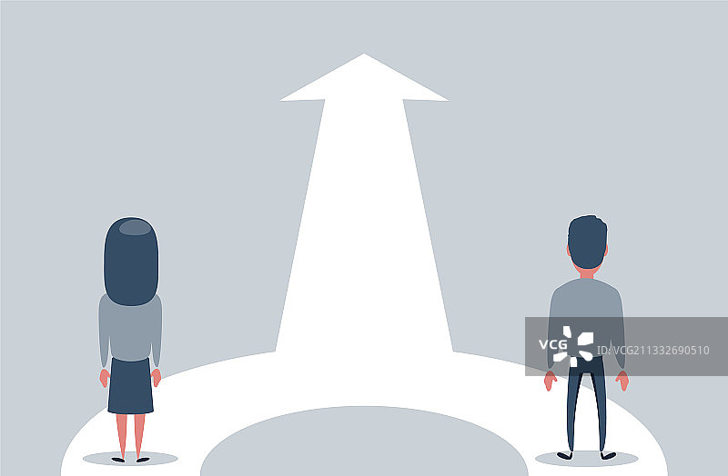 男女家庭发展概念图片素材