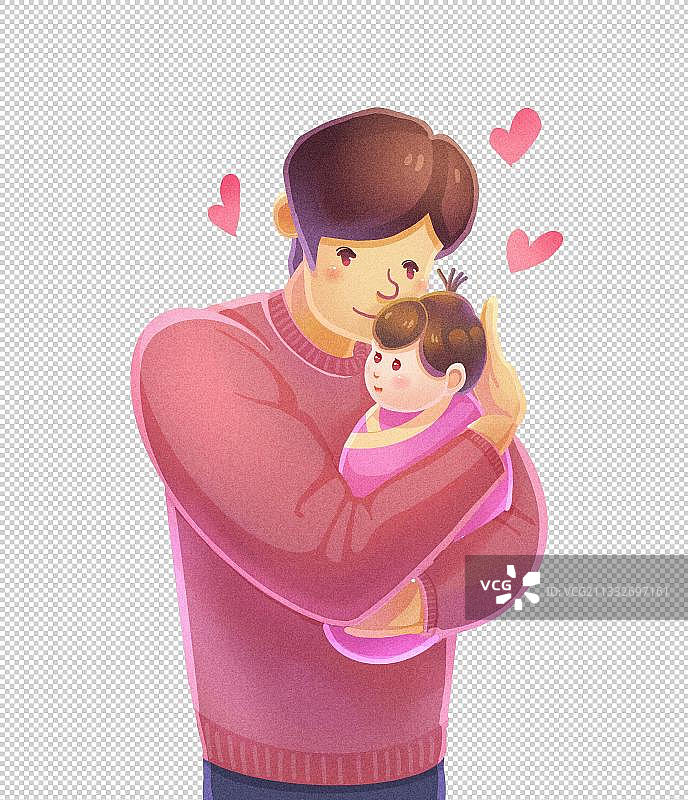 爸爸抱宝宝图片素材