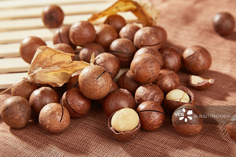 夏威夷果图片素材