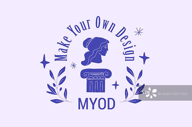 DIY设计徽章图片素材