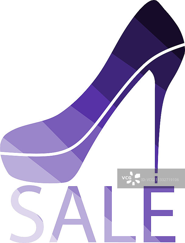 促销高跟鞋图标图片素材