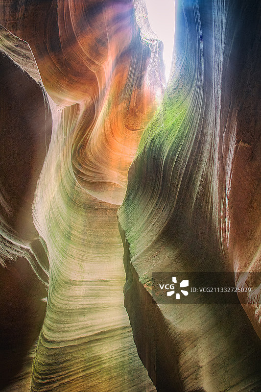 陕西甘泉雨岔大峡谷图片素材