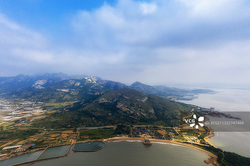 航拍小青岛2图片素材