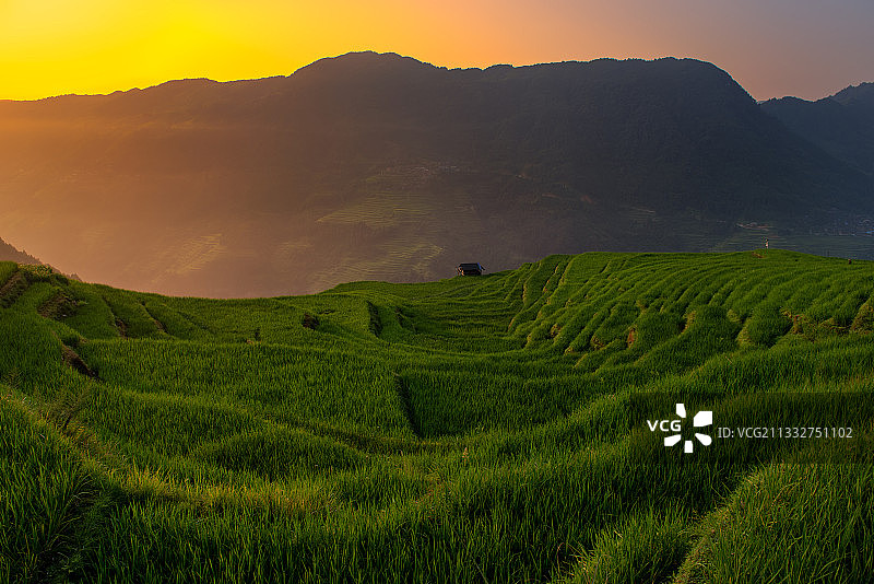 贵州加榜梯田图片素材