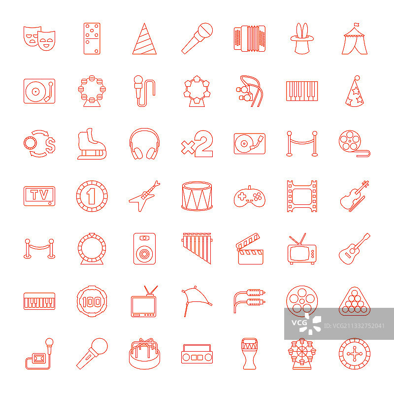 娱乐图标图片素材