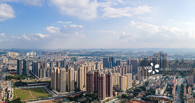 航拍广州广钢新城住宅小区商品房图片素材