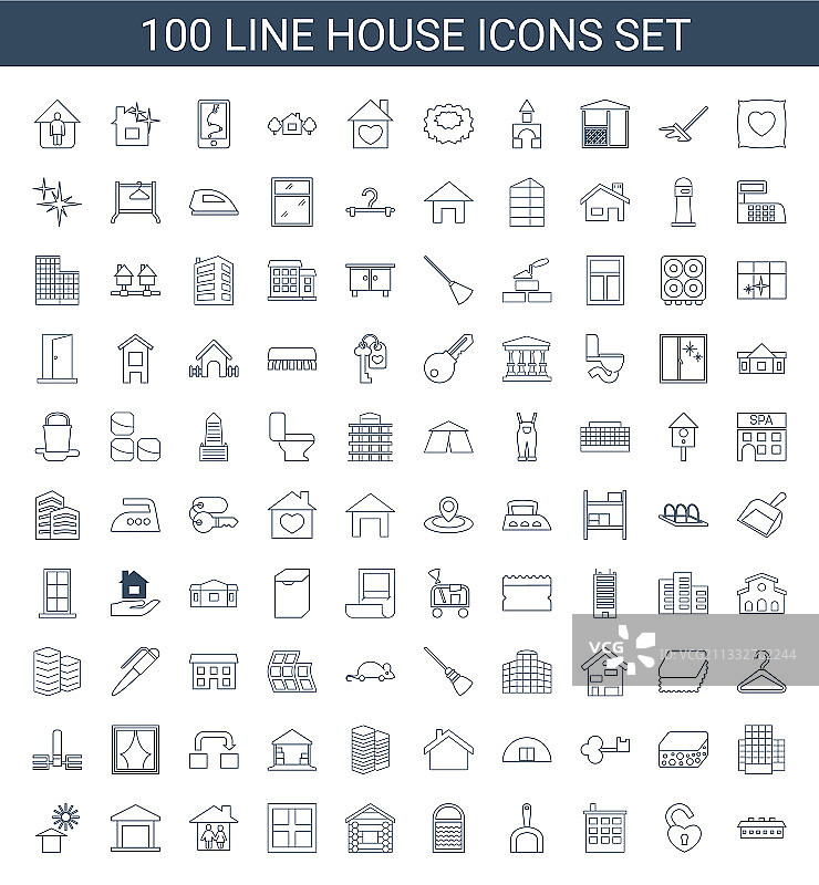 房屋图标图片素材