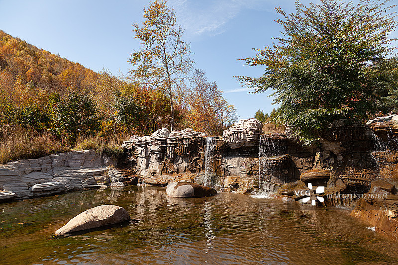 黑里河漂流 赤峰图片素材
